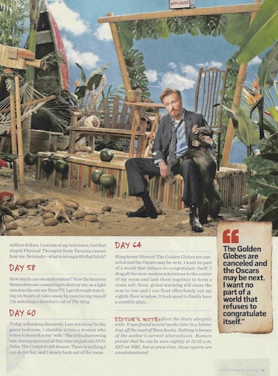 Entertainment Weekly, #975
Photo spread featuring Conan O'Brien