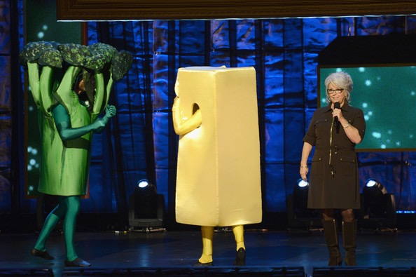 Paula Deen with Kevin Bacon and Liev Schreiber as 